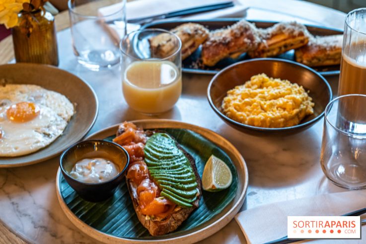 Brunch du Vesper Paris 7e - buffet à volonté et plats à table -  A7C7021