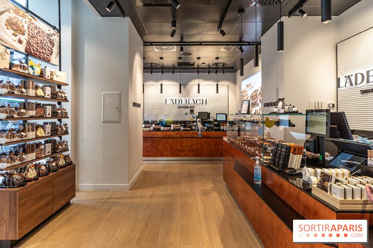 Läderach Opéra, la boutique de chocolats suisse