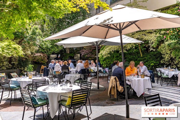 La terrasse du Jardin Privé à Châtelet Les Halles en mode barbecue  -  A7C6498