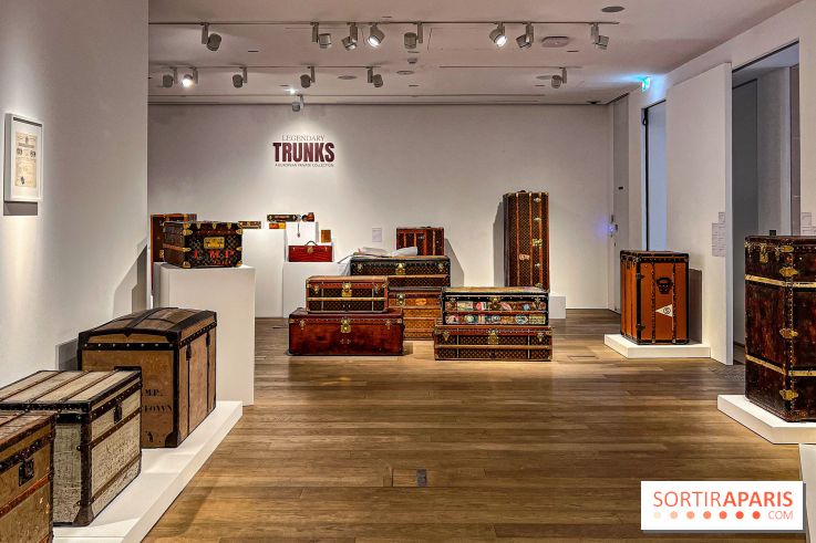 L'exposition de malles Louis Vuitton chez Christie's Paris