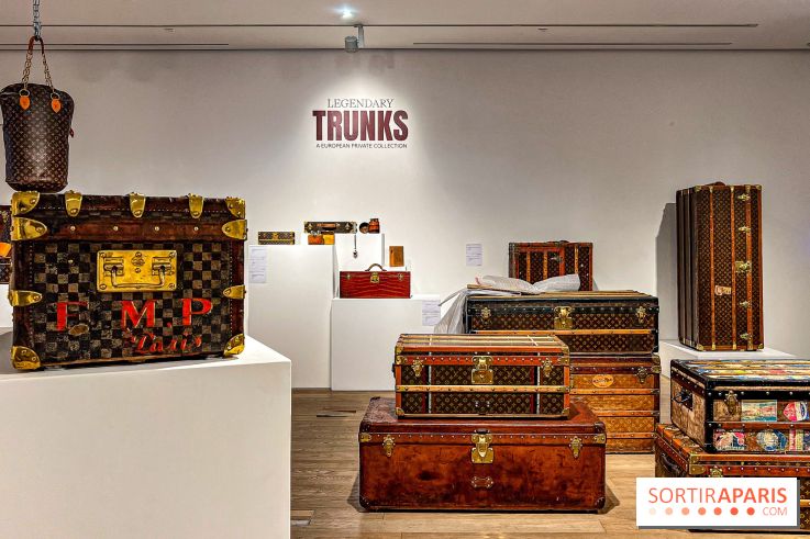 L'exposition de malles Louis Vuitton chez Christie's Paris