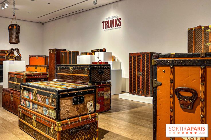 L'exposition de malles Louis Vuitton chez Christie's Paris