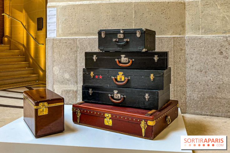L'exposition de malles Louis Vuitton chez Christie's Paris