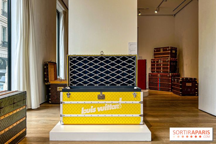 L'exposition de malles Louis Vuitton chez Christie's Paris