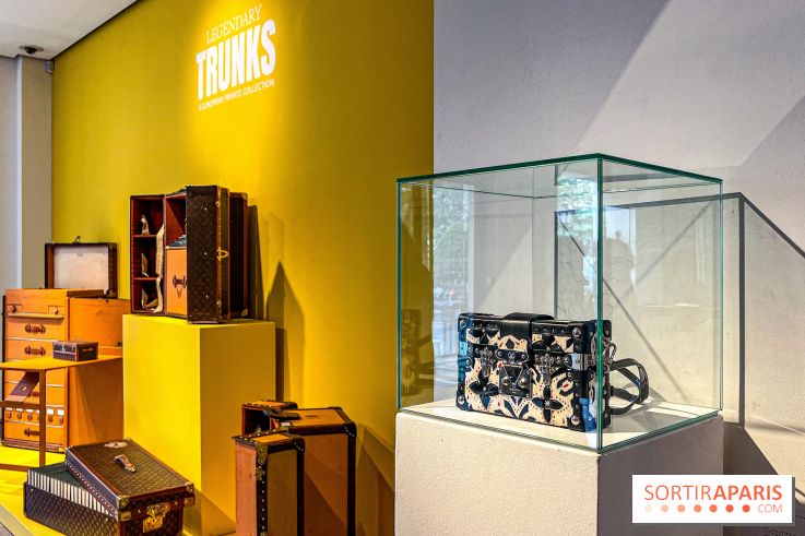 L'exposition de malles Louis Vuitton chez Christie's Paris