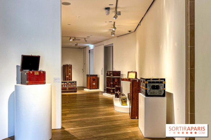 L'exposition de malles Louis Vuitton chez Christie's Paris