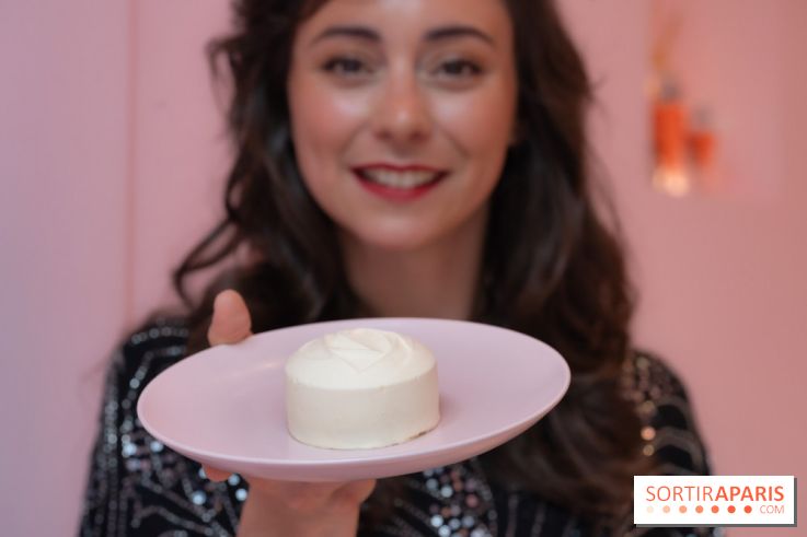 Le Café de la Rose Lancôme par Nina Métayer sur les Champs-Elysées à Paris