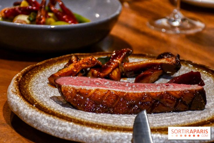 Madame Fan, le restaurant gastronomique chinois à Paris  - magret de canard fumé au thé Long Jing