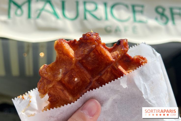 Maurice Sfez Café - Gaufre liégeoise