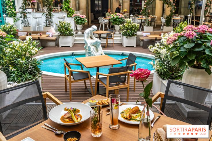 La Terrasse des Roses au Westin Paris Vendome, le patio floral confidentiel