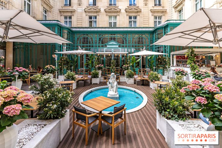 La Terrasse des Roses au Westin Paris Vendome, le patio floral confidentiel