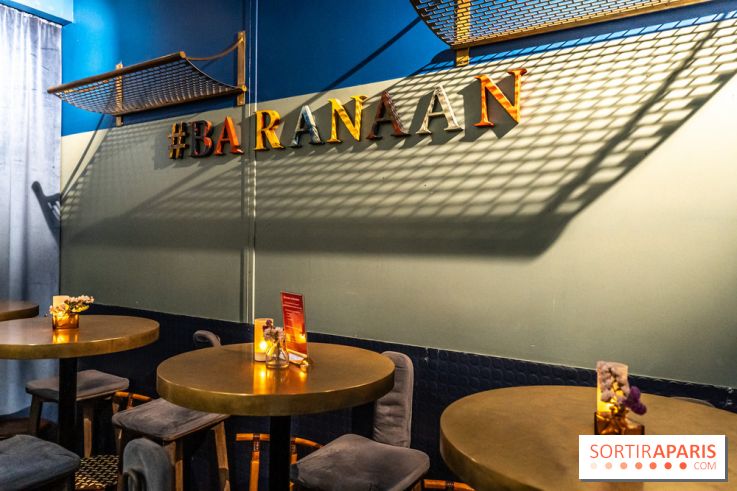 Brunch indien à Paris par Baranaan et Pingwoo -  salle restaurant Paris 10e