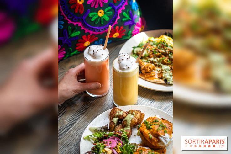 Brunch indien à Paris par Baranaan et Pingwoo -  Lassis