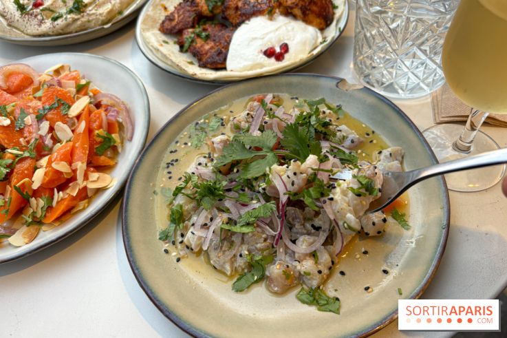 Sosso Restaurant  - le tartare de lieu noir aux agrumes