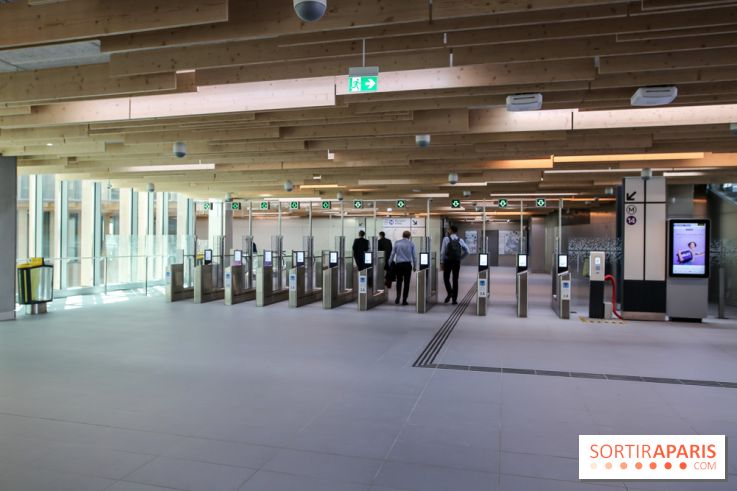 Inauguration du prolongement de la ligne 14, nos photos