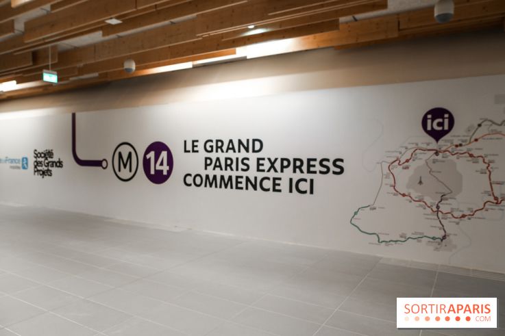 Inauguration du prolongement de la ligne 14, nos photos