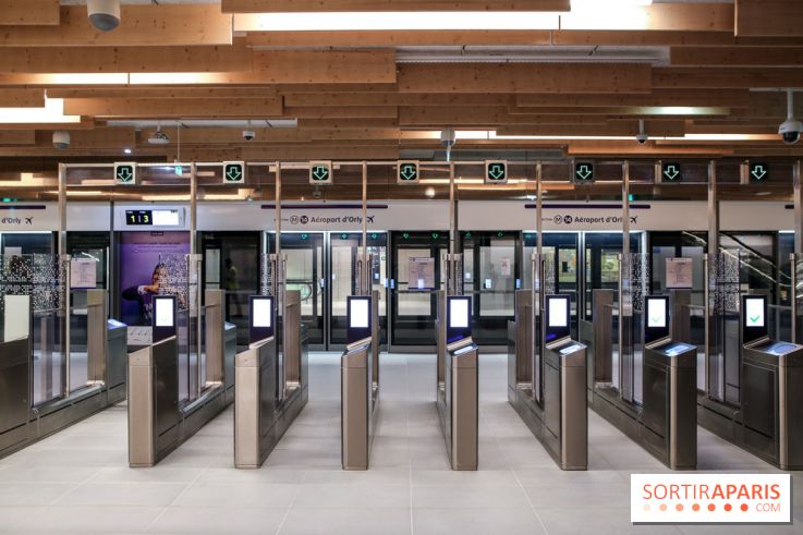 Inauguration du prolongement de la ligne 14, nos photos