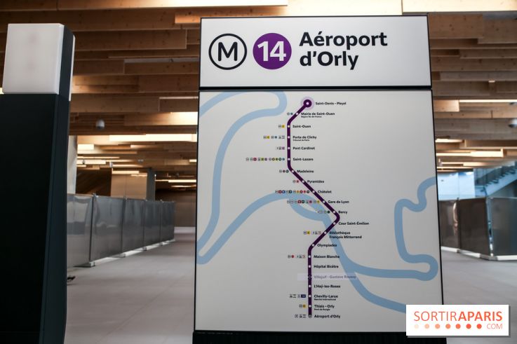 Inauguration du prolongement de la ligne 14, nos photos