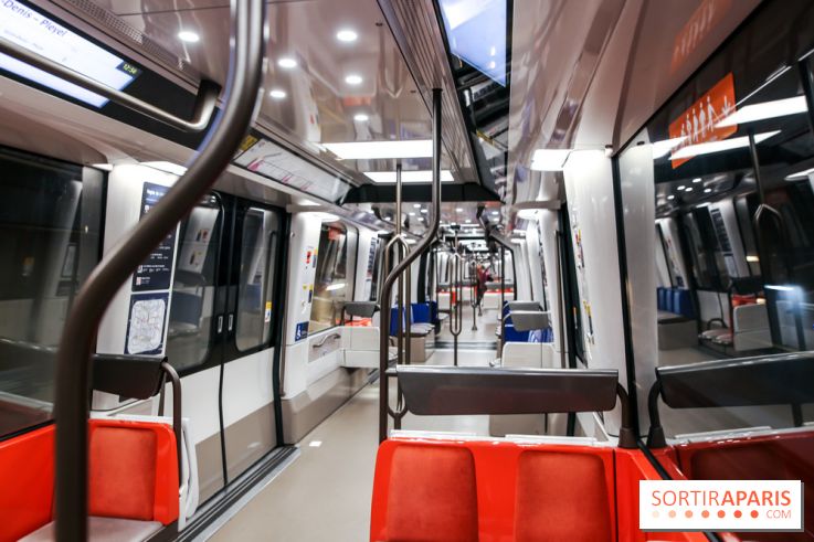 Inauguration du prolongement de la ligne 14, nos photos