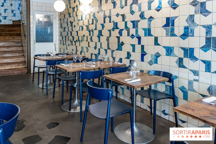 Belle Maison, Bistrot iodé, restaurant de poissons et fruits de mer Paris 9 - salle