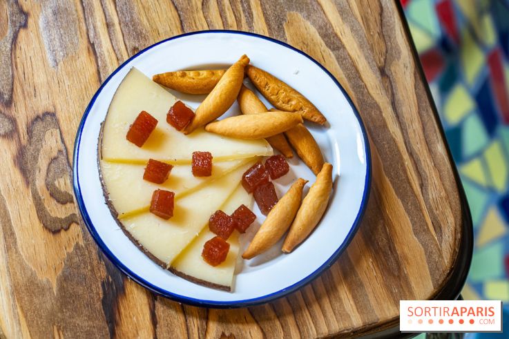 Tina restaurant - bar à Tapas Paris 6  -  manchego mambrillo