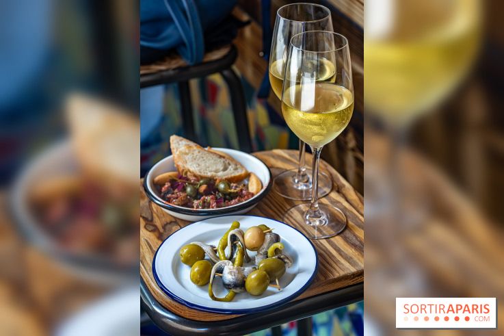 Tina restaurant - bar à Tapas Paris 6  -  Guildas boqueron