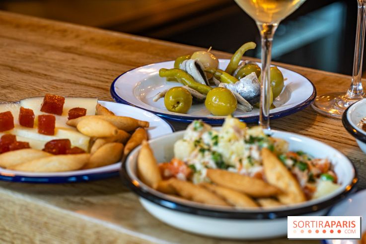 Tina restaurant - bar à Tapas Paris 6  -  Guildas boqueron