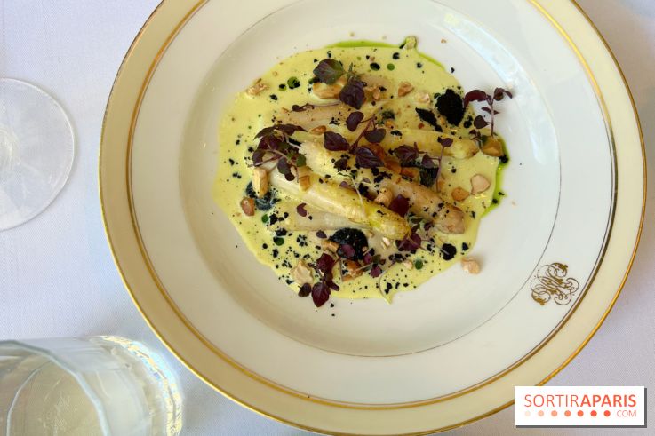 La Baignoire - Asperges blanches, crème de cajou