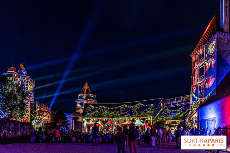 Lumières de Blandy : l'héritage des vicomtes, le spectacle sons et lumières -  large