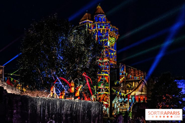 Lumières de Blandy : l'héritage des vicomtes, le spectacle sons et lumières -  acteurs