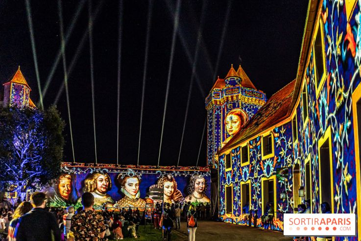 Lumières de Blandy : l'héritage des vicomtes, le spectacle sons et lumières