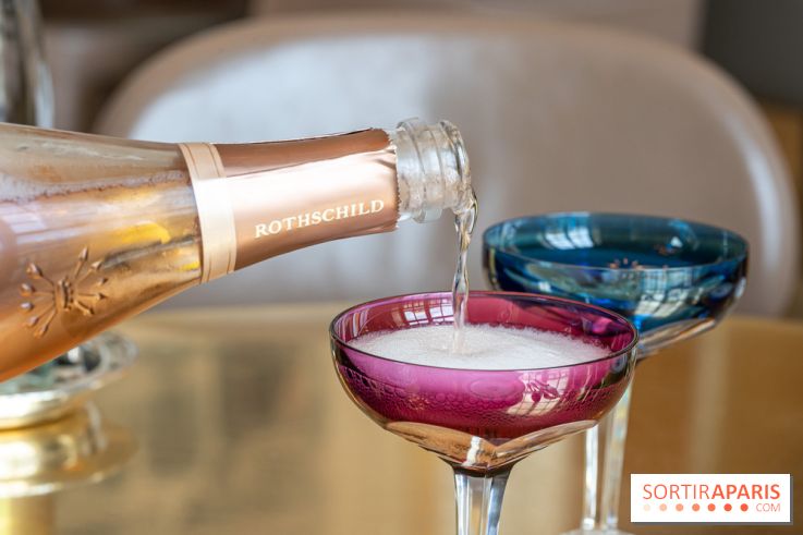 Le Tea Time de la Reine d'Ore à Versailles -  Champagne rosé