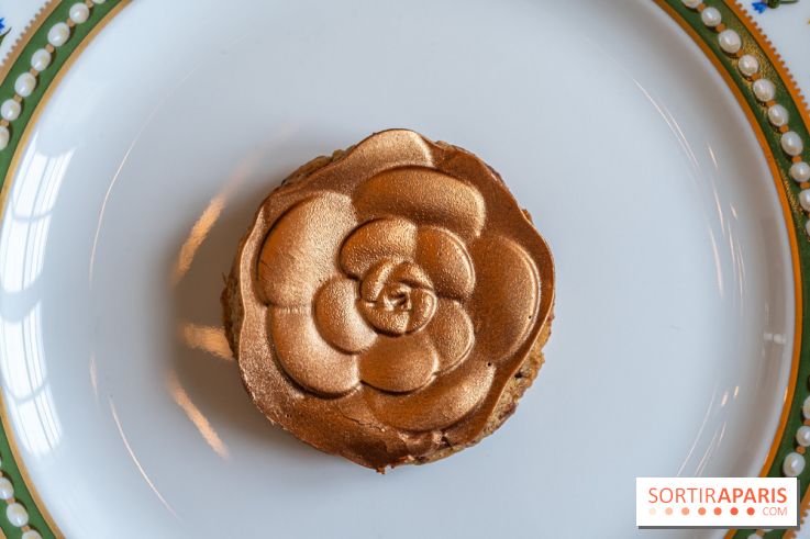 Le Tea Time de la Reine d'Ore à Versailles -  cookie fleur