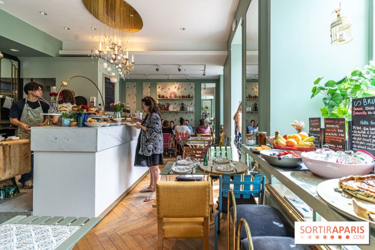 Le brunch à volonté de Chez Molly à Versailles dans les Yvelines - 78 -  salle restaurant 