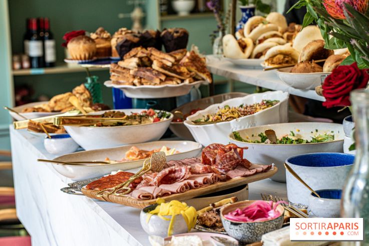 Le brunch à volonté de Chez Molly à Versailles dans les Yvelines - 78 -  buffet à volonté