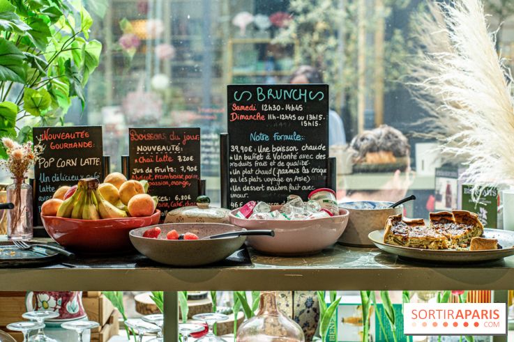 Le brunch à volonté de Chez Molly à Versailles dans les Yvelines - 78 -  buffet à volonté