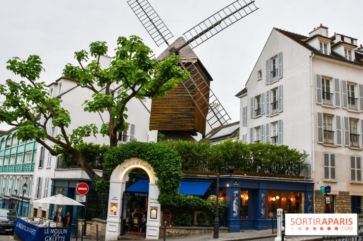 Le Moulin de la Galette, un restaurant emblématique à Montmartre