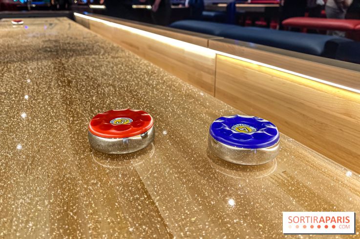 Shuffled, l'enseigne de shuffleboard à Boom Boom Villette - IMG 8562