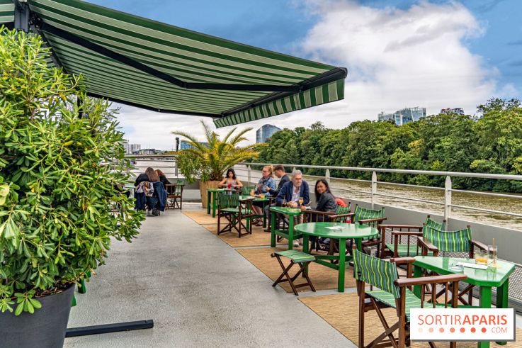 La terrasse de la péniche Maison Jaune à Boulogne façon guinguette - les photos - E271AF77 67C1 4E12 A742 1CDFF1410889