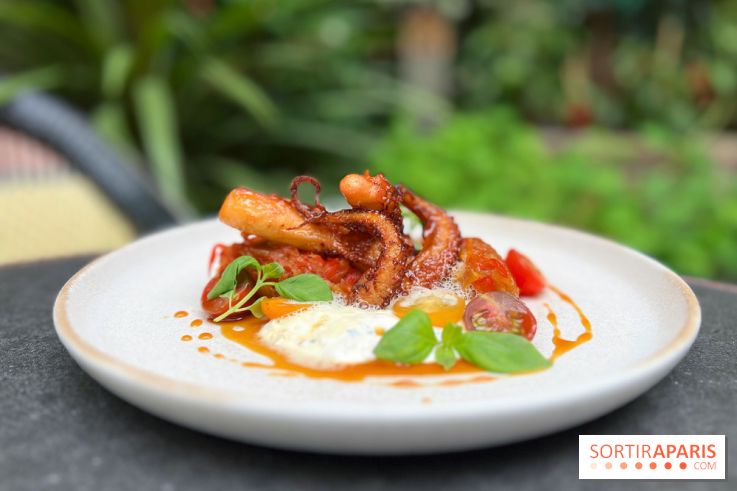 Le Potager, Roch Hotel & Spa - Poulpe grillé, légumes
