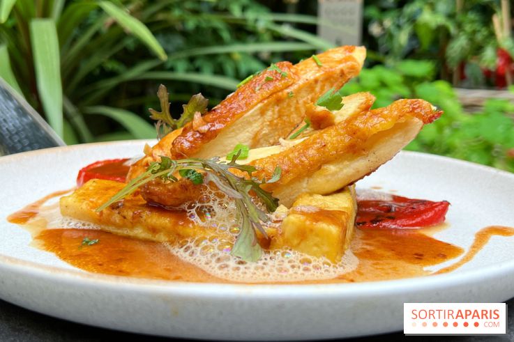 Le Potager, Roch Hotel & Spa - Suprême de volaille, panisses, piquillos