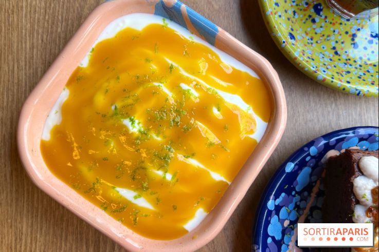 Restaurant Oté - Fromage blanc, mangue