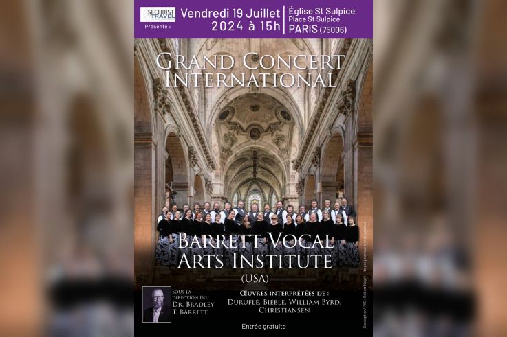 Grand Concert International Gratuit à Saint Sulpice