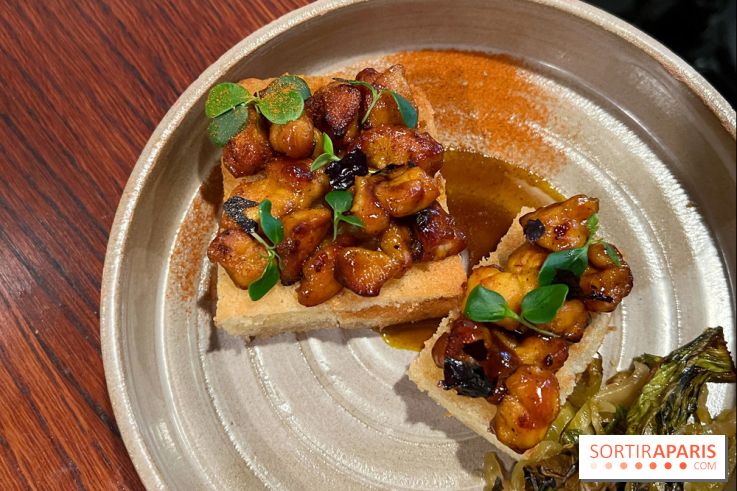 Trâm 130 - Ris de veau laqué sauce charsiu