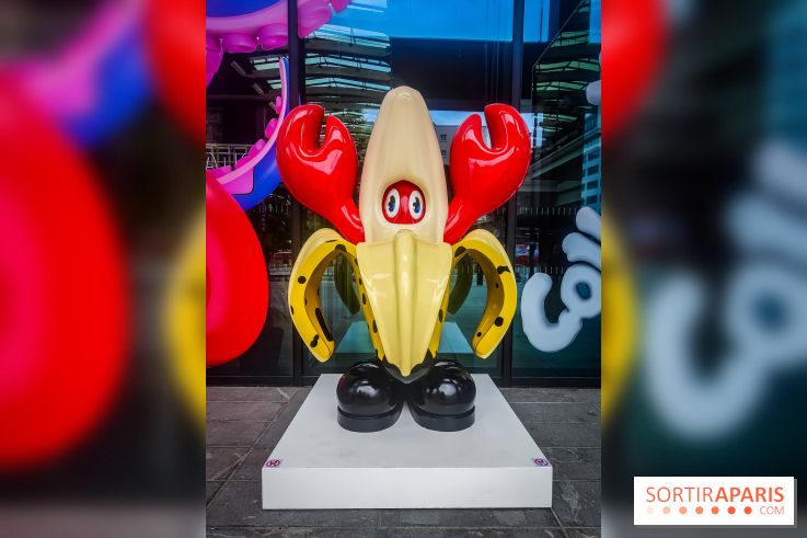 Les homards de l'artiste pop Philip Colbert envahissent la Station F pour une expo gratuite insolite