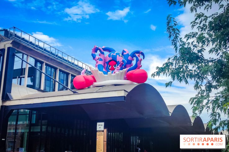 Les homards de l'artiste pop Philip Colbert envahissent la Station F pour une expo gratuite insolite - IMG20240708175549