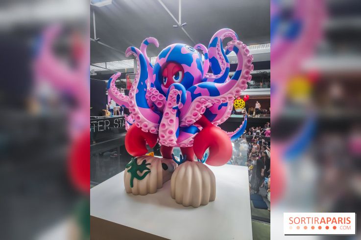 Les homards de l'artiste pop Philip Colbert envahissent la Station F pour une expo gratuite insolite - IMG20240708164402