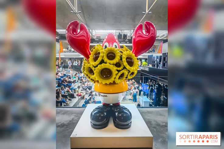 Les homards de l'artiste pop Philip Colbert envahissent la Station F pour une expo gratuite insolite - IMG20240708164543