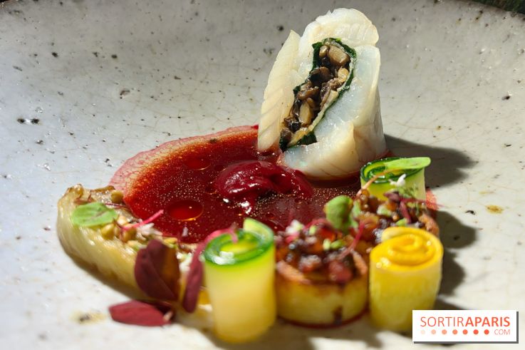 ERH - Turbot, betterave, radis fumé