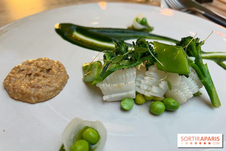 ERH - Seiche à l'eucalyptus, épinard, sumiso